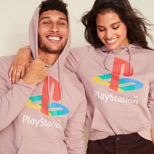 Old Navy Sony PlayStation Gender-Neutral Pullover Hoodie for Adults